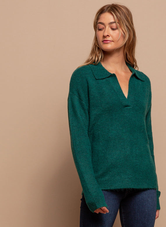 Polo Sweater